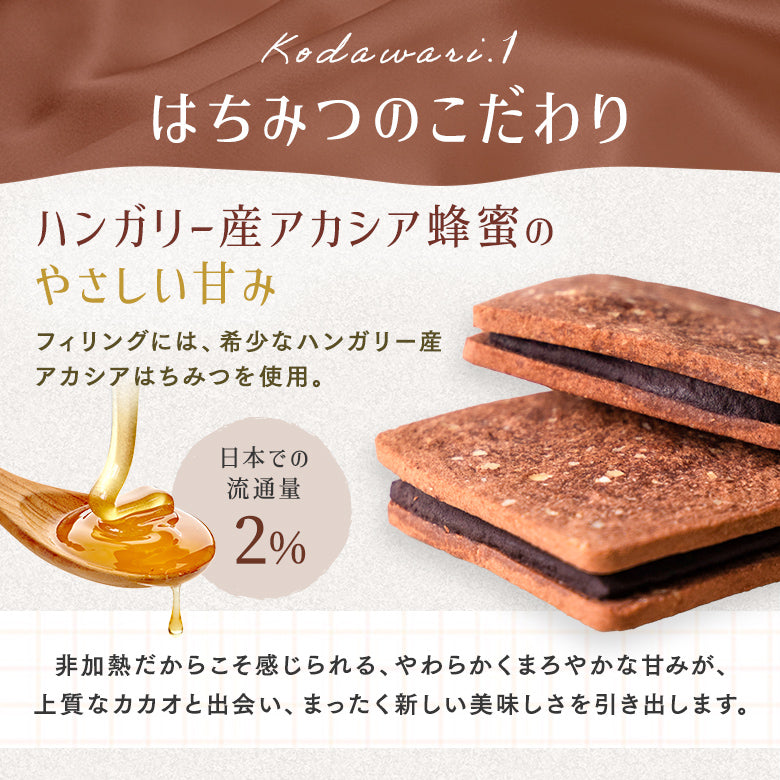 ハニーショコラサンド（8枚入）